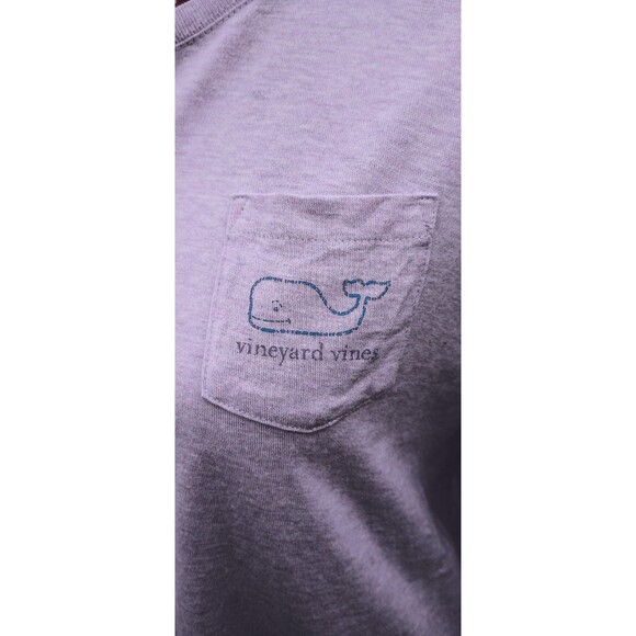 Vineyard Vines Purple Long Sleeve Shirt XL Youth Small Women's Casual Work - Picture 4 of 7